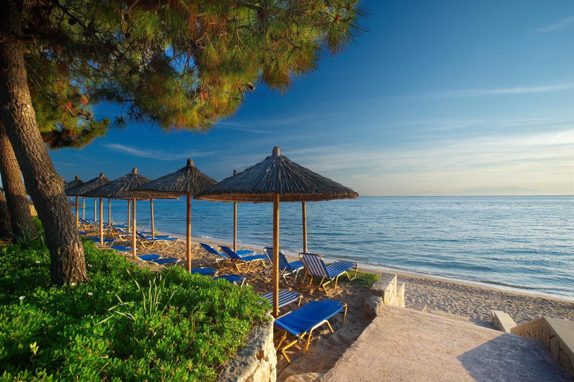 Portes Beach Hotel Неа Потидея Екстериор снимка